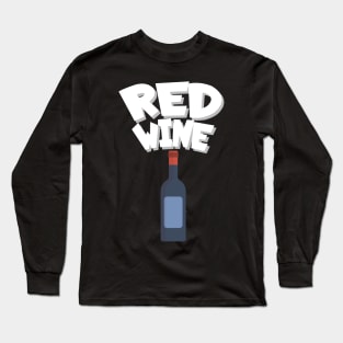 Red wine Long Sleeve T-Shirt